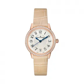 积家/Jaeger LeCoultre Rendez-Vous 约会系列 18k玫瑰金 自动机械机芯 女表 Q3512520