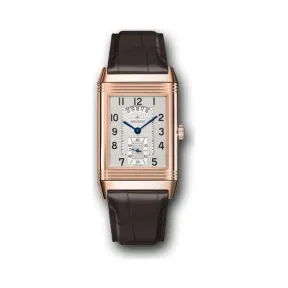 积家/Jaeger LeCoultre Reverso 翻转腕表系列  18k玫瑰金 手动机械机芯 男表 Q3742521