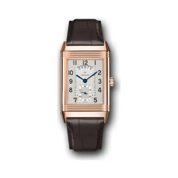 积家/Jaeger LeCoultre Reverso 翻转腕表系列  18k玫瑰金 手动机械机芯 男表 Q3742521