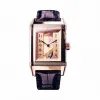 积家/Jaeger LeCoultre Reverso 翻转腕表系列  18k玫瑰金 手动机械机芯 男表 Q3772408