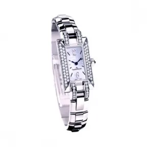 积家/Jaeger LeCoultre  18k白金镶钻 手动机械机芯 女表 Q4603197