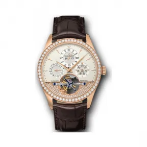 积家/Jaeger LeCoultre 超卓传统大师系列 18k玫瑰金镶钻 手动机械机芯 男表 Q5002401