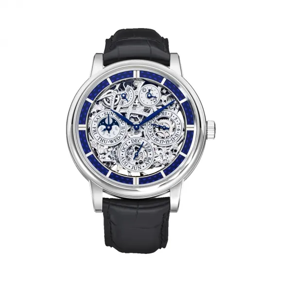 积家/Jaeger LeCoultre Master 大师系列 18k白金 手动机械机芯 男表 Q50635SQ