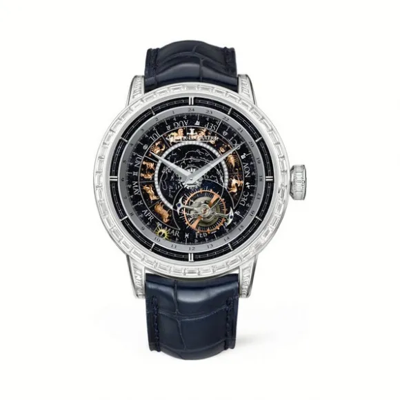 积家/Jaeger LeCoultre Master 大师系列 白金 手动机械机芯 男表 Q5073404