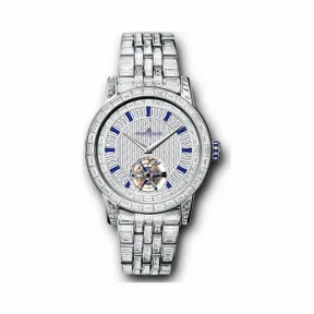 积家/Jaeger LeCoultre Master 大师系列 18k白金镶钻 自动机械机芯 男表 Q5083311