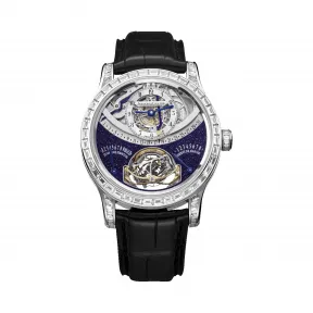积家/Jaeger LeCoultre 超卓传统大师系列 铂金 手动机械机芯 男表 Q6006405