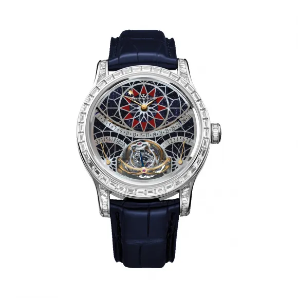 积家/Jaeger LeCoultre Master 大师系列 铂金 手动机械机芯 男表 Q6006406
