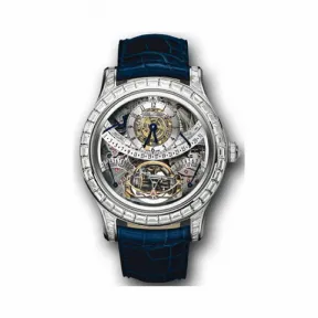 积家/Jaeger LeCoultre 高级珠宝腕表系列 950铂金镶钻 手动机械机芯 男表 Q6026408