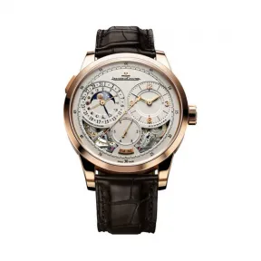 积家/Jaeger LeCoultre Duomètre 双翼系列 18k玫瑰金 手动机械机芯 男表 Q6042420