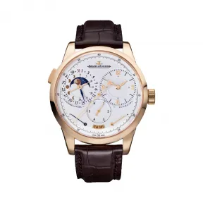 积家/Jaeger LeCoultre Duomètre 双翼系列 玫瑰金 手动机械机芯 男表 Q6042421