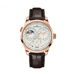 积家/Jaeger LeCoultre Duomètre 双翼系列 18k玫瑰金 手动机械机芯 男表 Q6042521
