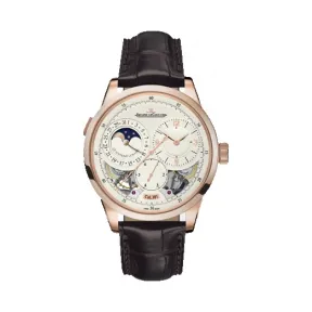 积家/Jaeger LeCoultre Duomètre 双翼系列 18k玫瑰金 手动机械机芯 男表 Q6042522