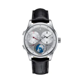 积家/Jaeger LeCoultre Duomètre 双翼系列 白金 手动机械机芯 男表 Q6063540