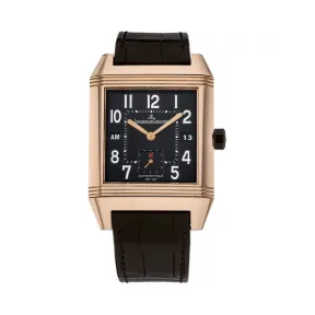 积家/Jaeger LeCoultre Reverso 翻转腕表系列  18k玫瑰金 自动机械机芯 男表 Q7002472