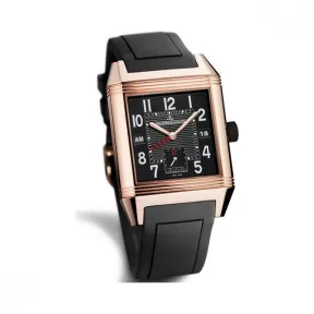 积家/Jaeger LeCoultre Reverso 翻转腕表系列  18k玫瑰金 自动机械机芯 男表 Q7002672
