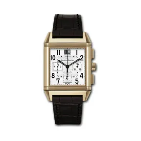 积家/Jaeger LeCoultre Reverso 翻转腕表系列  18k玫瑰金 自动机械机芯 男表 Q7012420
