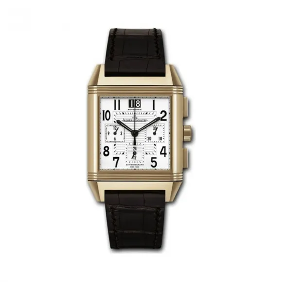 积家/Jaeger LeCoultre Reverso 翻转腕表系列  18k玫瑰金 自动机械机芯 男表 Q7012420