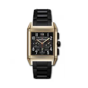 积家/Jaeger LeCoultre Reverso 翻转腕表系列  18k玫瑰金 自动机械机芯 男表 Q7012671