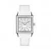 积家/Jaeger LeCoultre Reverso 翻转腕表系列  精钢镶钻，~36颗~0.55克拉 石英机芯 女表 Q70