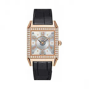 积家/Jaeger LeCoultre 高级珠宝腕表系列 18k玫瑰金镶钻 自动机械机芯 女表 Q7052404