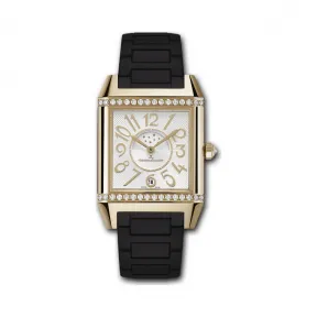 积家/Jaeger LeCoultre Reverso 翻转腕表系列  18k玫瑰金镶钻，~73颗~1.22 克拉 自动机械机芯