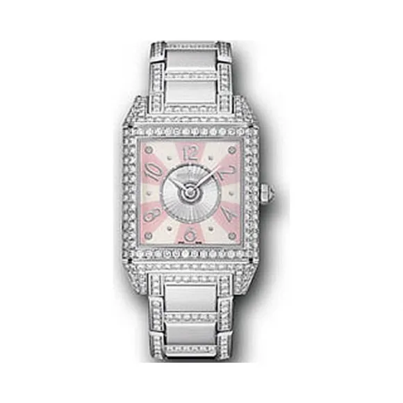 积家/Jaeger LeCoultre 高级珠宝腕表系列 18k白金镶钻 自动机械机芯 女表 Q7053205