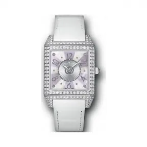 积家/Jaeger LeCoultre 高级珠宝腕表系列 18k白金镶钻 自动机械机芯 女表 Q7053405
