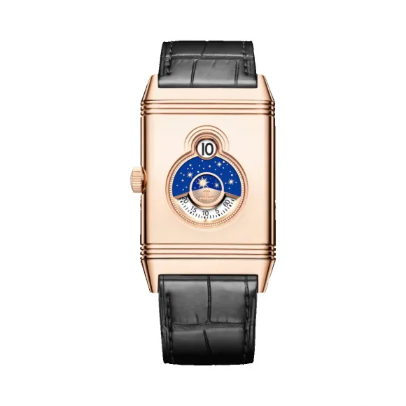 积家/Jaeger LeCoultre Reverso 翻转腕表系列 手动机械机芯 49.4 X 29.9毫米 男表 JLQ711252J