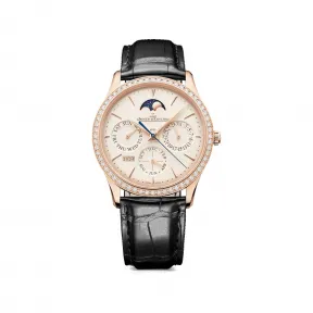 积家/Jaeger-LeCoultre Master Ultra Thin超薄大师系列 39 MM 自动机械机芯 玫瑰金 男表 JLQ1142501