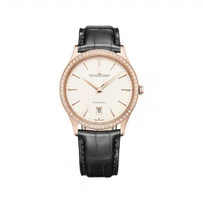 积家/Jaeger LeCoultre 超薄大师系列 39MM 玫瑰金 自动机械机芯 男表 JLQ1232502