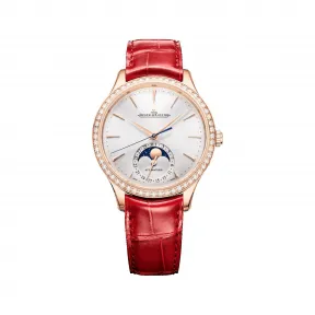 积家/Jaeger LeCoultre 超薄大师系列 36MM 玫瑰金 自动机械机芯 男表 JLQ124250J