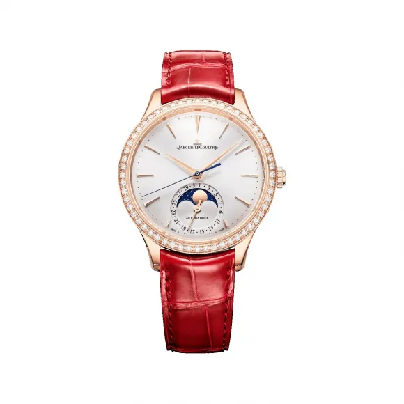 积家/Jaeger LeCoultre 超薄大师系列 36MM 玫瑰金 自动机械机芯 男表 JLQ124250J