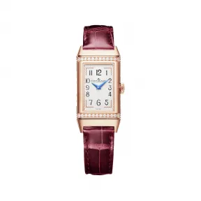 积家/Jaeger-LeCoultre 双面翻转系列 40.1 x 20 MM 玫瑰金 手动上链  男表 Q334256J