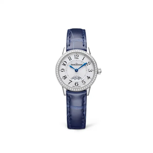 积家/Jaeger LeCoultre 精钢女士腕表石英Rendez-Vous Date 约会系列日历石英腕表小型款Q3408531