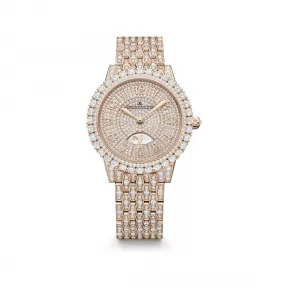 积家/Jaeger-LeCoultre Rendez-Vous Dazzling Night & Day系列 36 MM 玫瑰金 自动机械机芯 女表 JLQ3432373