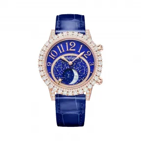积家/Jaeger LeCoultre Rendez-Vous Dazzling Moon Lazura约会系列青金石月相腕表 36毫米 自动机械机芯 JLQ3522471