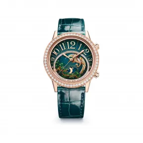 积家/Jaeger-LeCoultre Home系列 38.5 MM 玫瑰金 自动机械机芯 男表 JLQ35924J1