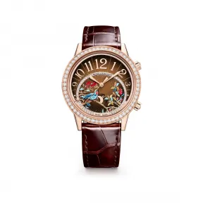 积家/Jaeger-LeCoultre Home系列 38.5 MM 玫瑰金 自动机械机芯 男表 JLQ35924J3