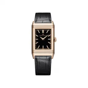 积家/JaegerLeCoultre Reverso Tribute Enamel ‘Horse’翻转系列珐琅腕表马年特别款男士玫瑰金款 - Q39324D3| 