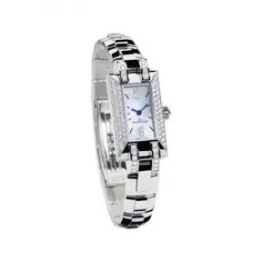 积家/Jaeger LeCoultre Ideale 系列 18 x 30 мм 白金 石英机芯 女表 Q4603194