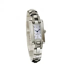 积家/Jaeger LeCoultre Ideale 系列 18 x 30 мм 不锈钢 石英机芯 女表 Q4608121