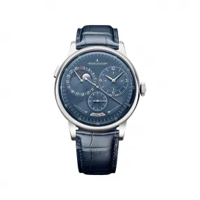 积家/Jaeger-LeCoultre Duometre Heliotourbillon Perpetual双翼系列 42.5 MM 手动机械机芯 精钢 男表 JLQ604848J