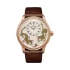 雅克德罗/Jaquet Droz 艺术工坊系列 18k红金 自动机械机芯 男表 J005033217