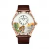 雅克德罗/Jaquet Droz 艺术工坊系列 18K红金 自动机械机芯 男表 J005033312