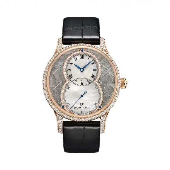 雅克德罗/Jaquet Droz 大秒针系列 18k红金 自动机械机芯 男表 J014013223