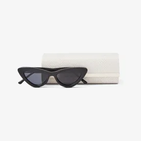 Jimmychoo/吉米周 黑色微光闪耀猫眼框太阳镜 ADDYS52E807101868