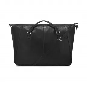 Jimmychoo/吉米周 黑色缎面皮革大号手提袋 j000045779001