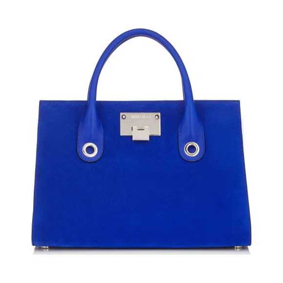 Jimmychoo/吉米周 钴麂皮手提袋 j000064905001