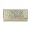Jimmychoo/吉米周 香槟色闪光面料欧式钱包 j000067335001