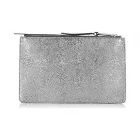 Jimmychoo/吉米周 铂金和浅蜂蜜金属纳帕混合小包 j000067948001